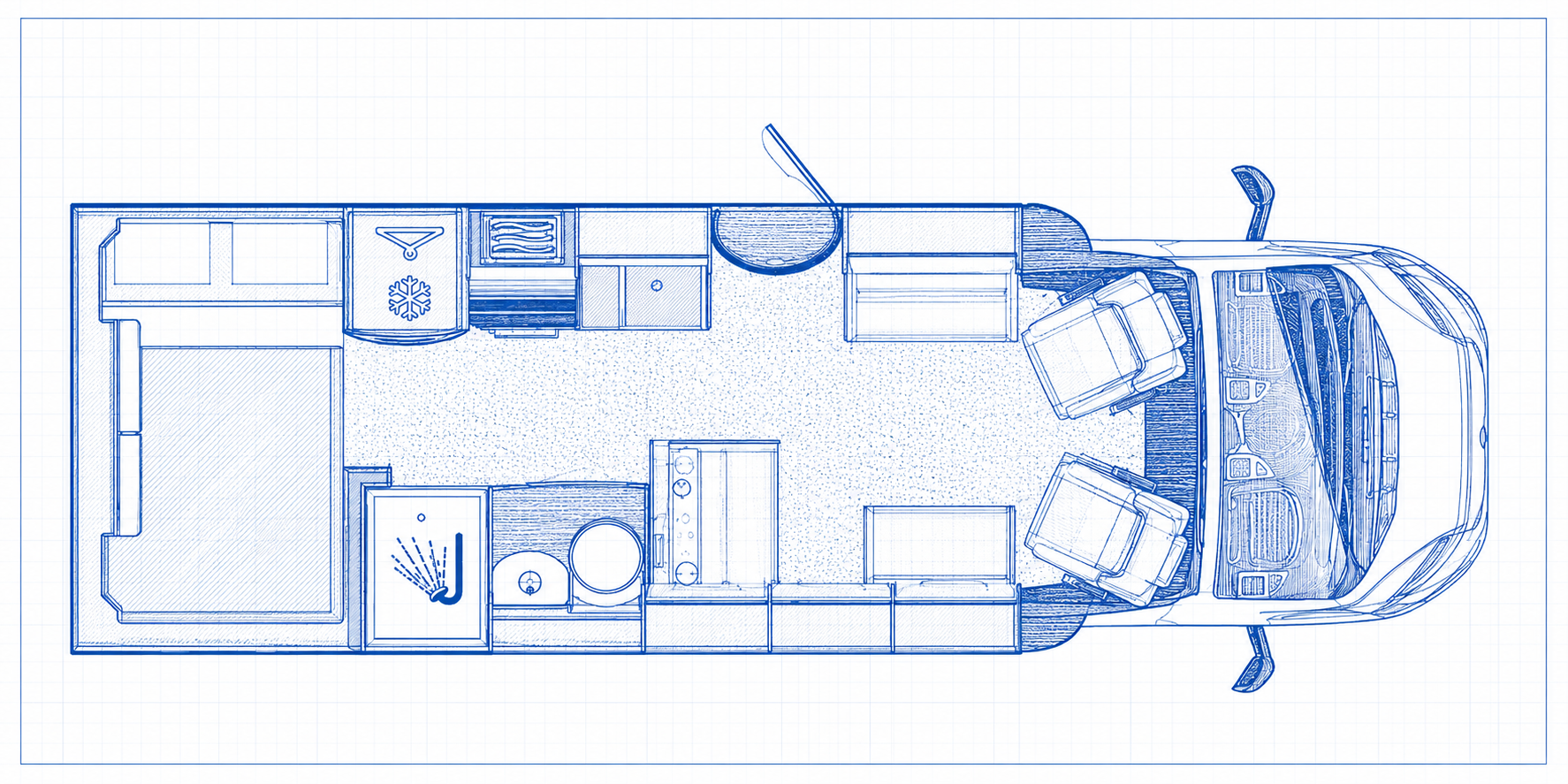 2C3988A Autotrail Tribute T736g Layout